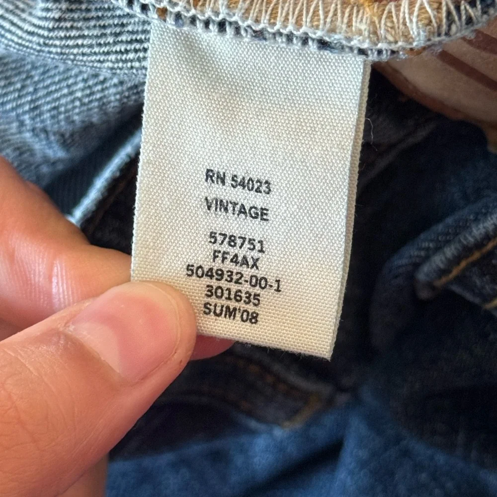Men's Vintage Gap Loose Fit Jeans - Picture 5 of 6